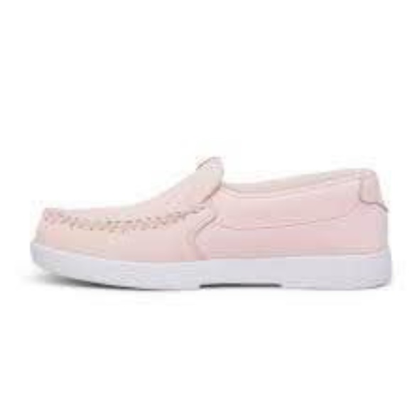 BRAND NEW women DC dc villain 2 slip on light pink skate shoes size US 7 - Picture 1 of 9